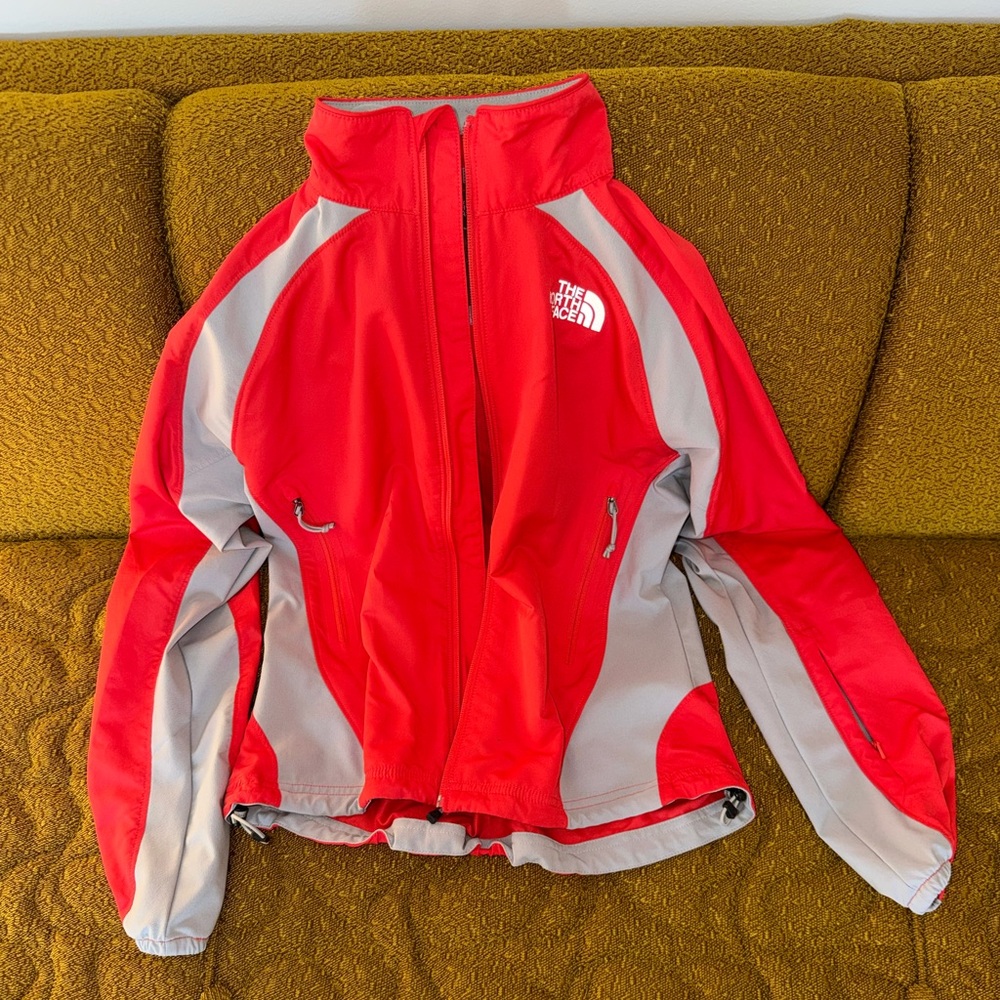 The North Face Red and Gray Jacket